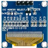 Mini pantalla OLED azul de 0.96 inch 128x64 I2C – 2