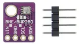 Sensor 3 en 1 Temperatura Humedad y Presión Atmosférica | 5V | I2C | Bosch BME280 – 1