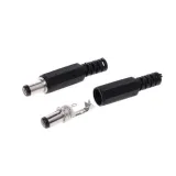 Conector de alimentación DC/enchufe de barril/ Barrel Jack macho 5,5 x 2,1 mm – 4
