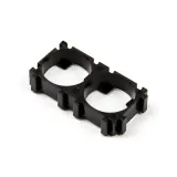 Portapilas para 2x 18650 con terminal conmutado – 1