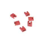 Jumper Cap 2 Pins 2,54mm (Rojo) para, entre otros, Arduino, Esp32 y Raspberry Pi – 2