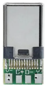 Placa breakout USB-C Male Socket – 1