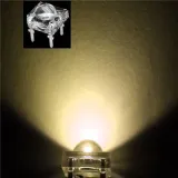 LED Super Flux Piranha de 5mm 4pin - Blanco cálido – 2
