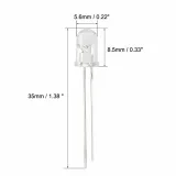 Diodo emisor infrarrojo 1.2V 5mm 940nm – 2
