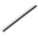 1X40pin 2,54 mm cabezal de pines recto de una sola fila en ángulo de 90 grados – 1