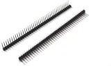 1X40pin 2,54 mm cabezal de pines recto de una sola fila en ángulo de 90 grados – 4