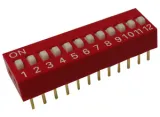 Interruptor DIP de 12 pines, 2.54mm – 1