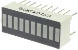 Barra LED de 10 segmentos blanca – 1