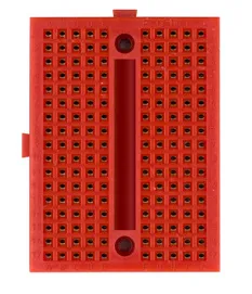 Mini Breadboard 170 agujeros para prototipado Rojo (connect)