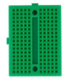 Mini Breadboard 170 agujeros para prototipado Verde (connect)