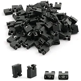 Jumper Cap 2 Pins 2,54mm (Negro) para, entre otros, Arduino, Esp32 y Raspberry Pi