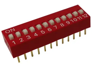 Interruptor DIP de 12 pines, 2.54mm