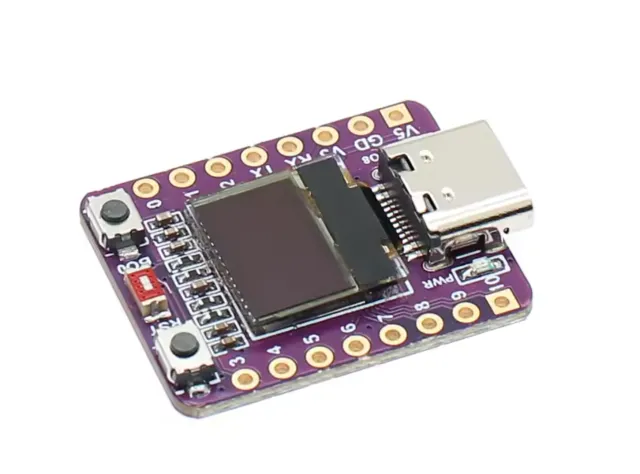 Placa de desarrollo ESP32-C3 con pantalla OLED mini de 0.42 pulgadas