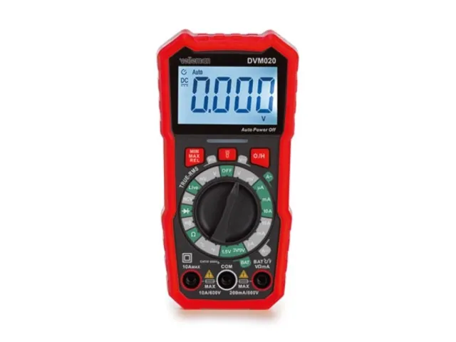 Multímetro digital Velleman CAT III 600V