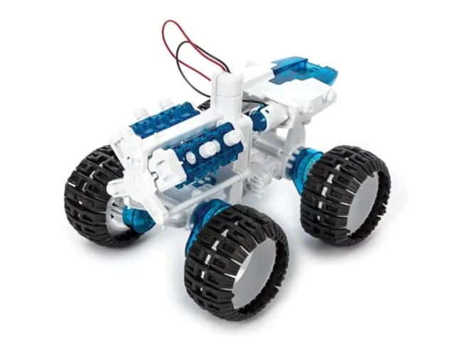 Kit de montaje de coche de agua salada, educativo STEM, no necesita baterías
