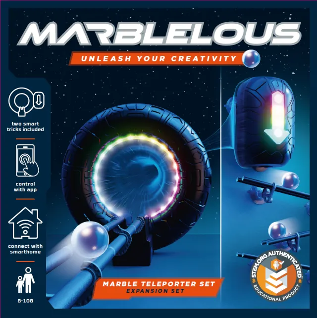 Set Marble Teleporter para pista de canicas Marblelous