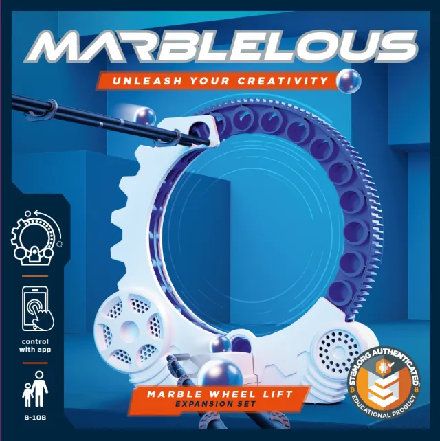 Marble Wheel Lift para pista de canicas Marblelous