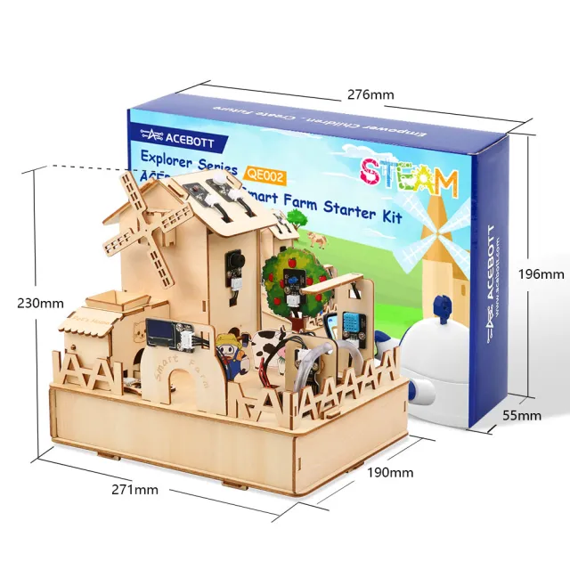 Kit de inicio de granja inteligente ACEBOTT ESP32