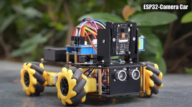 Extensión de módulo de cámara ACEBOTT para coche robot ESP32