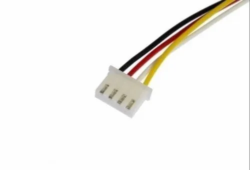 Cable conector/terminal de 4 pines, 1 lado - male, 26AWG 20cm, XH2.54mm
