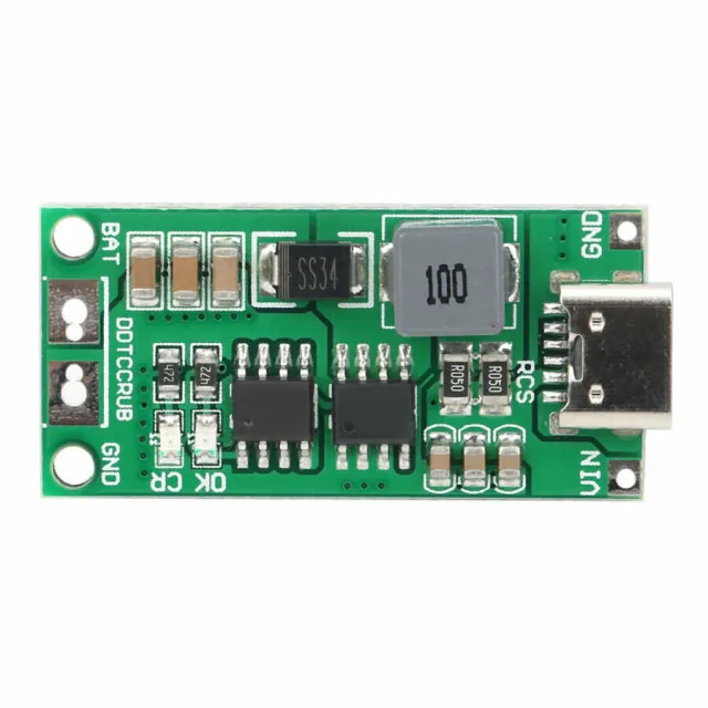 Módulo cargador de litio 3S con USB-C