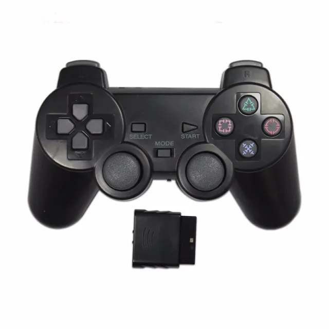 PS2 Wireless 2.4Ghz Game Controller incl. receptor