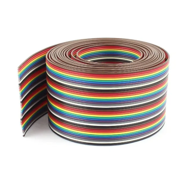 40 hilos 2.54mm 28AWG Dupont por metro