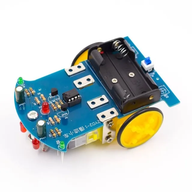 Kit de robot seguidor de línea (para soldar, DIY)