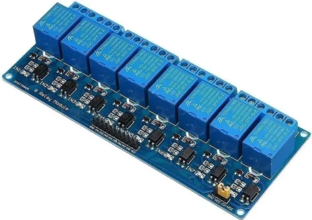 Módulo de relé 12v Low | 8 canales