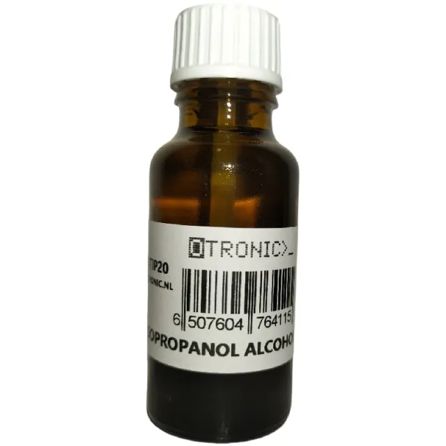 Alcohol isopropílico 99.9% 20ml con pincel