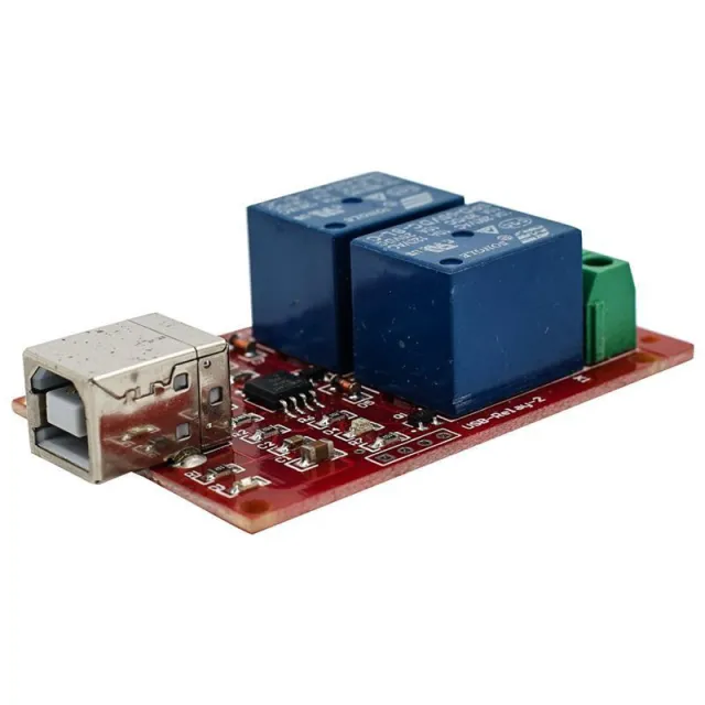 Relé USB PC de 2 canales 5V