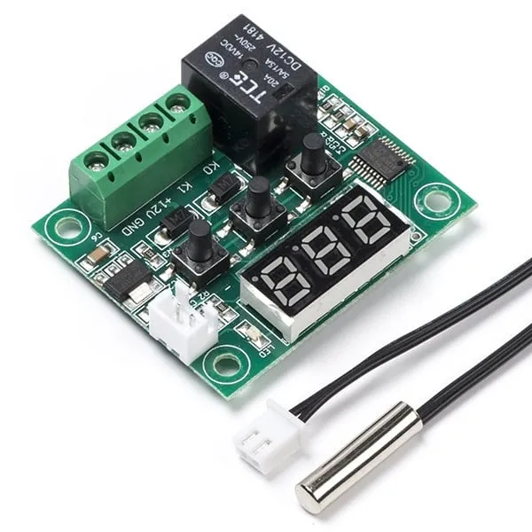 W1209 termostato digital relé DC12V