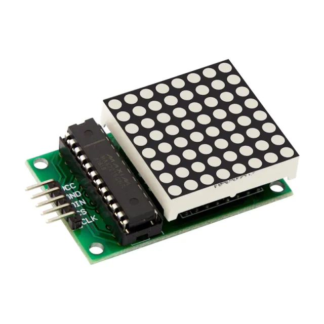 Módulo de pantalla LED de matriz de puntos MAX7219 Rojo