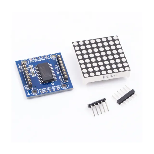 Módulo matriz LED MAX7219 Rojo