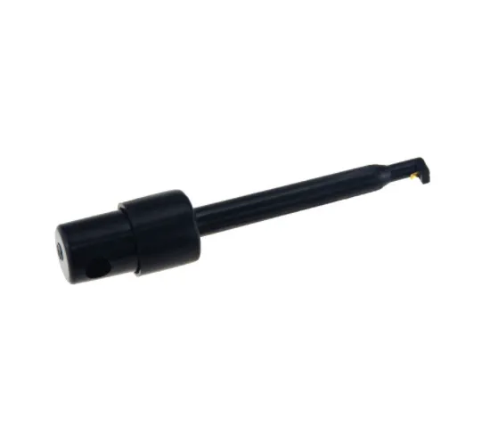 Clip de prueba con gancho con resorte para PCB SMD IC 57mm - Negro