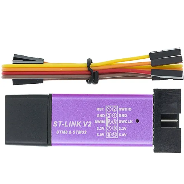 ST-Link V2 compatible para STM8 y STM32