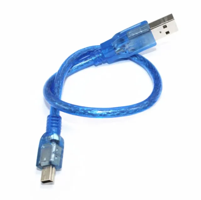 Cable USB-A a Mini-USB 0.3 metro (Para Arduino Nano)