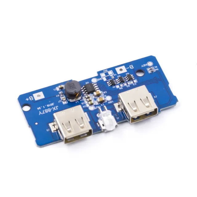 Power Bank DIY cargador de baterías de litio 18650 JX-887Y
