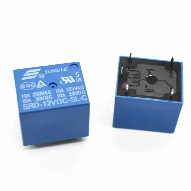 SRD-12VDC-SL-C Relé de potencia 5pin