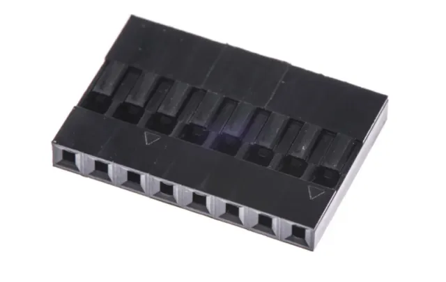 Conector de pines con carcasa de plástico Dupont 8P 2.54mm