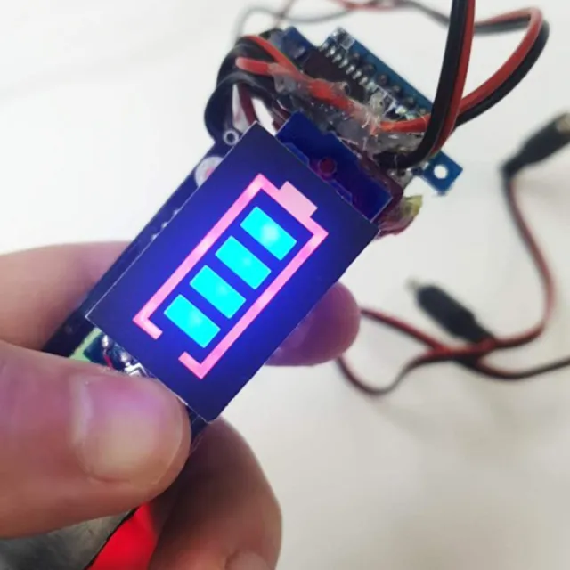 Módulo tester de capacidad de batería 2S 18650 Li-Ion