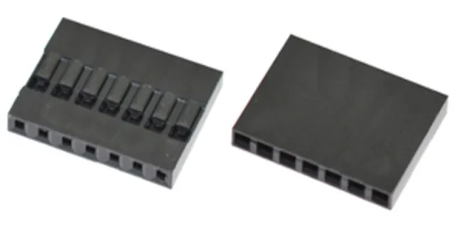 Conector de pines con carcasa de plástico Dupont de 7P 2.54mm