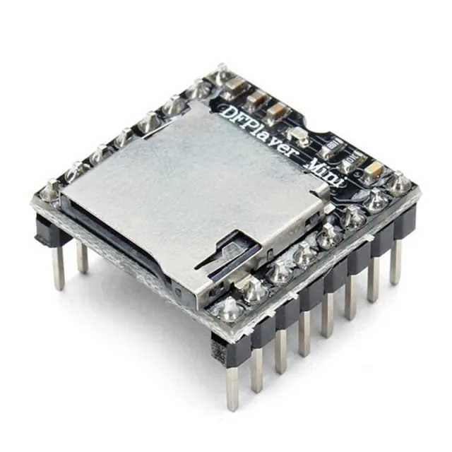 DFPlayer Mini (clone) módulo MP3 con ranura para tarjeta MicroSD