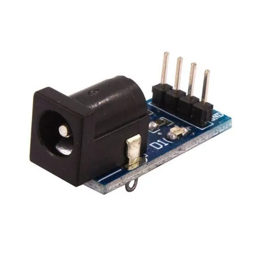 Placa breakout hembra para jack DC