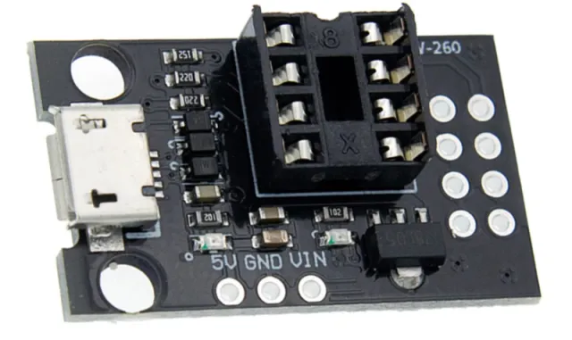 Placa programadora ATtiny