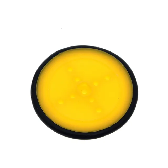 Rueda de plástico de 40mm con anillo de goma