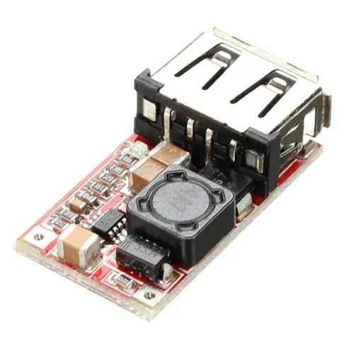 Módulo de carga USB: convertidor DC-DC step-down - 6V ~ 24V 12V a 5V 3A