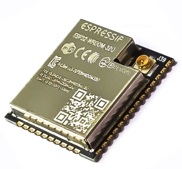 Módulo inalámbrico IOT ESP32 WROOM 32U 16M 128Mbit Wifi, Flash, Bluetooth