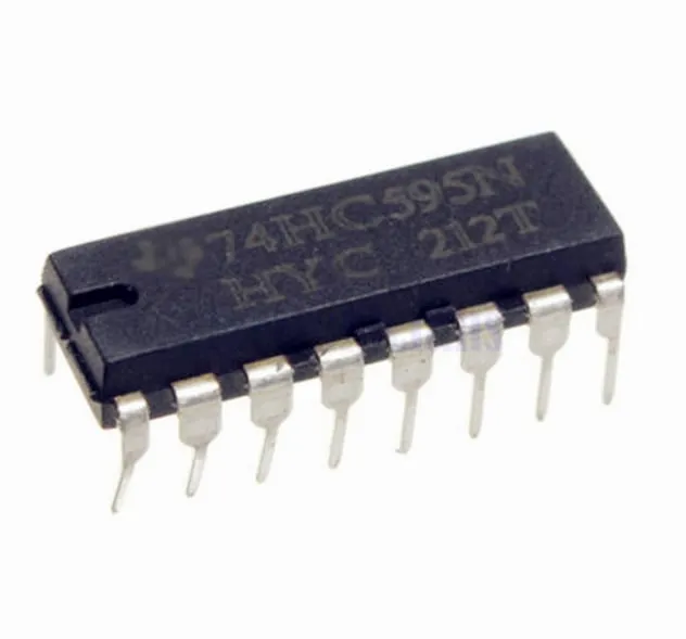 74HC595 Registro de desplazamiento de 8 bits / IC de registro de desplazamiento