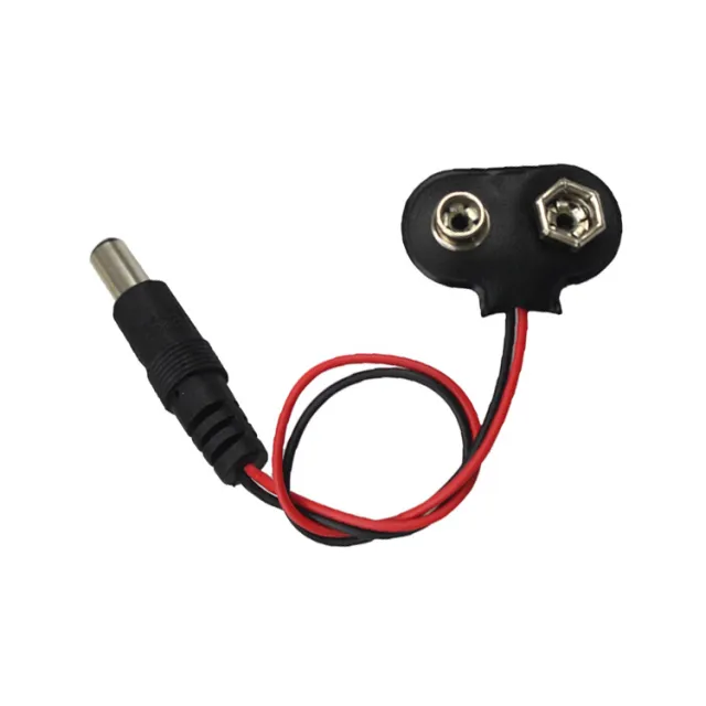 clip de batería 9V con jack de 5.5mm